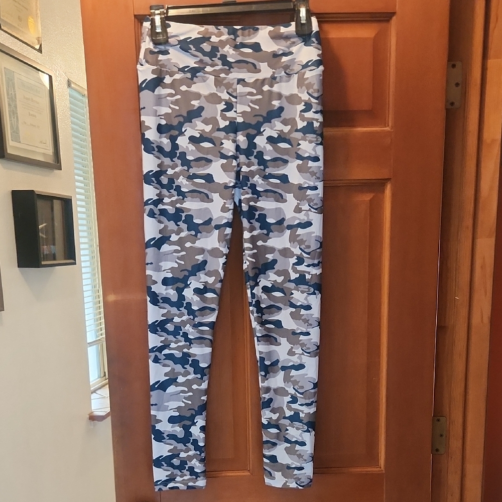 Camouflage Print Stretchy Cute Leggings